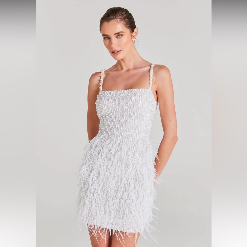 Nadine Merabi Carrie White Dress